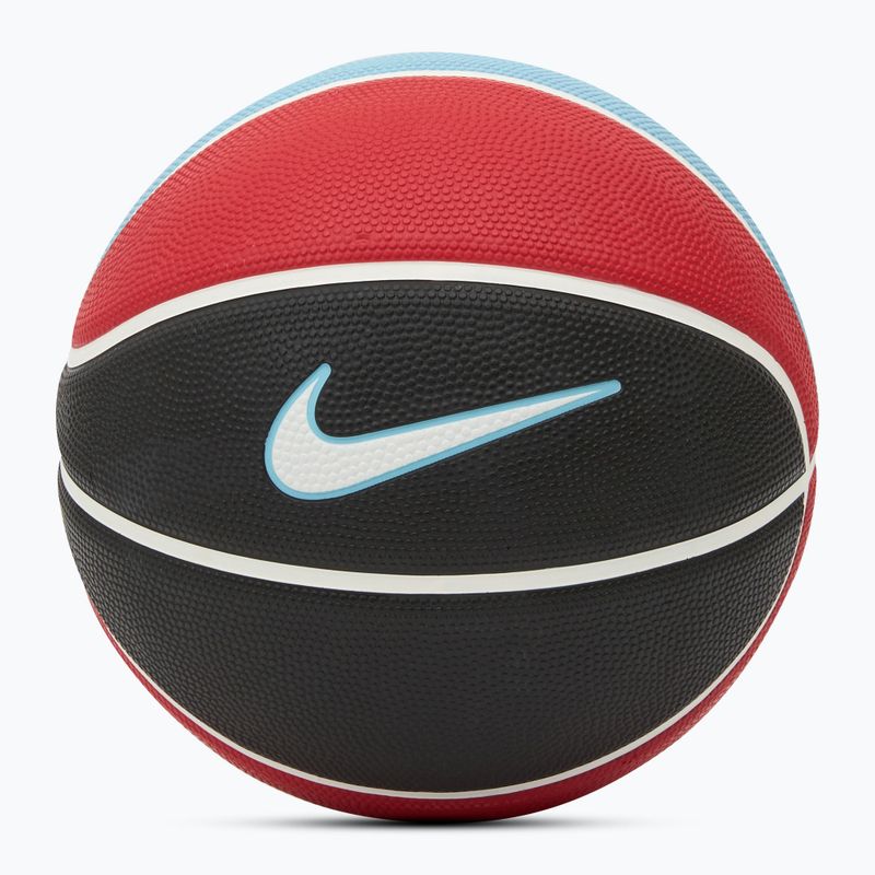 Basketbalový míč Nike Skills aquarius blue/university red/white/white velikost 3