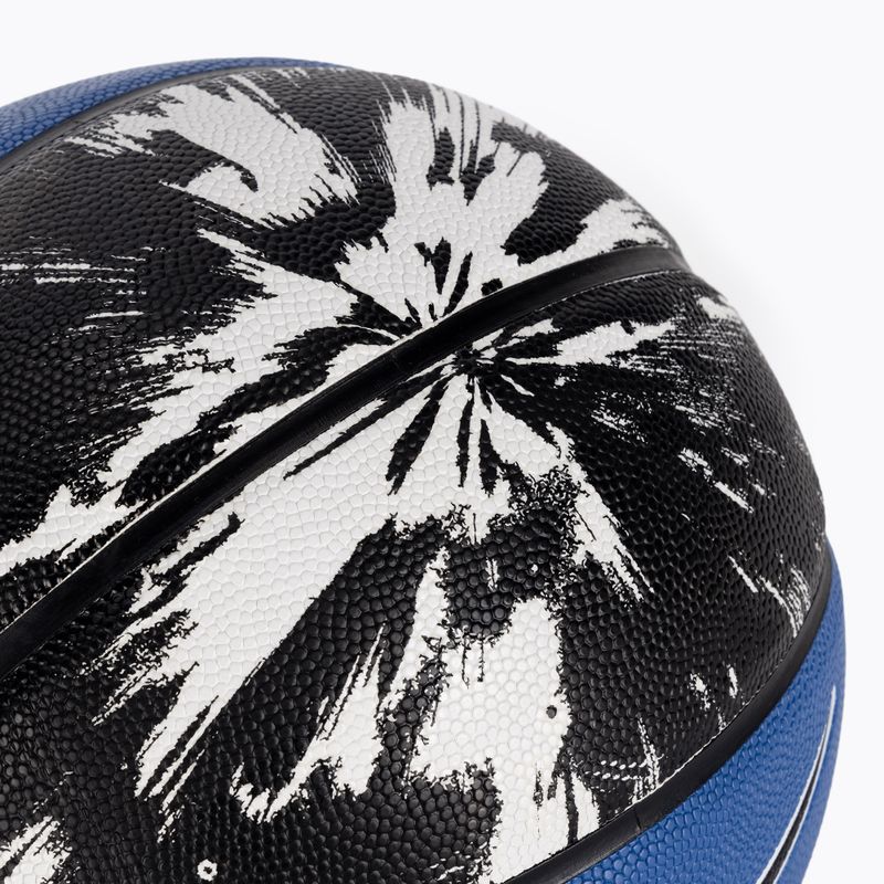 Basketbalový míč  Nike Everyday All Court 8P Graphic Deflated star blue/black/white/black velikost  7 3