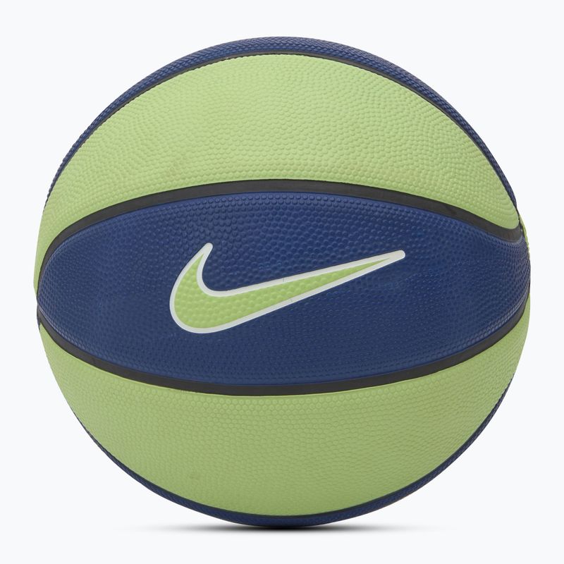 Basketbalový míč Nike Skills deep royal blue/vapor green/white velikost 3