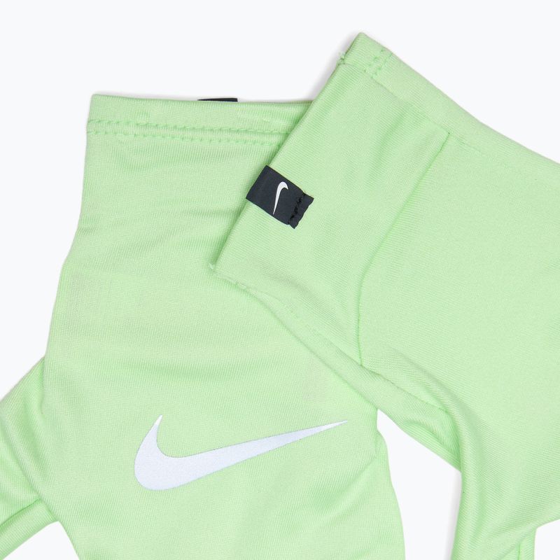 Běžecké rukavice Nike Pacer Liner RG vapor green/silver 5