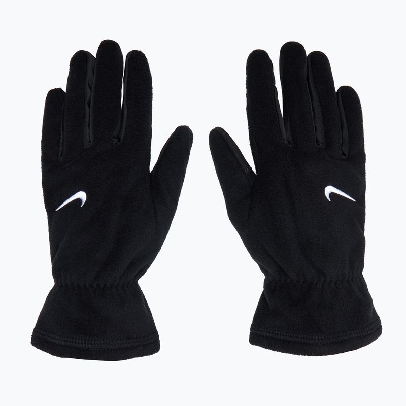 Dámské běžecké rukavice Nike One Therma-Fit Fleece black/white 2