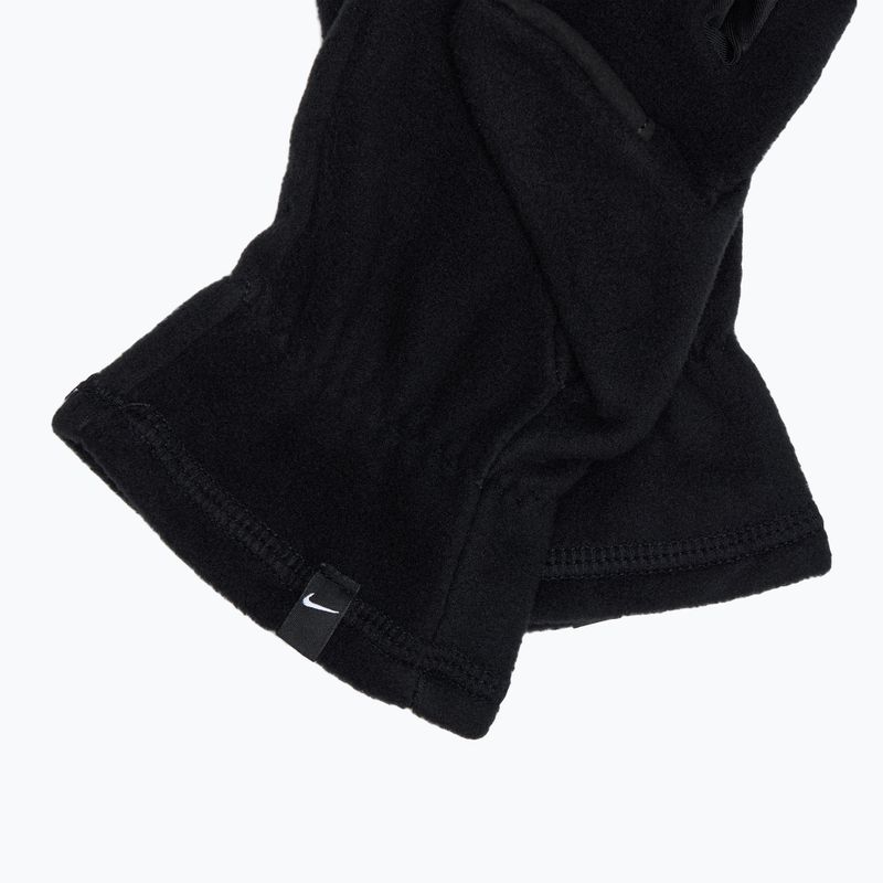 Dámské běžecké rukavice Nike One Therma-Fit Fleece black/white 5