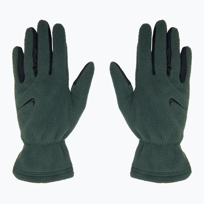 Dámské běžecké rukavice Nike One Therma-Fit Fleece vintage green/black 2