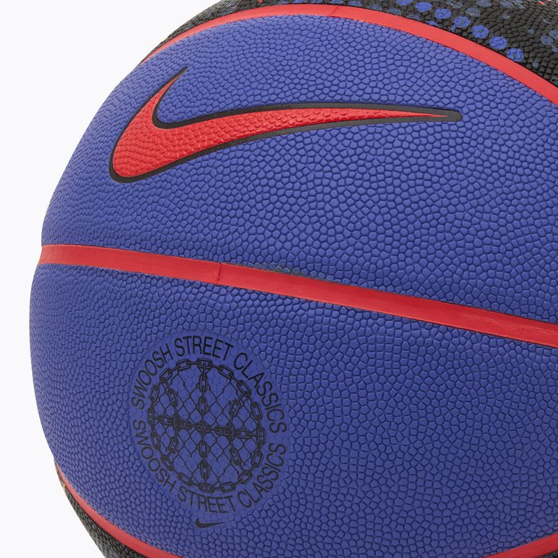 Basketbalový míč Nike 8P PRM Energy Deflated astronomy blue/lt crimcson/black/lt crimson velikost 7 3