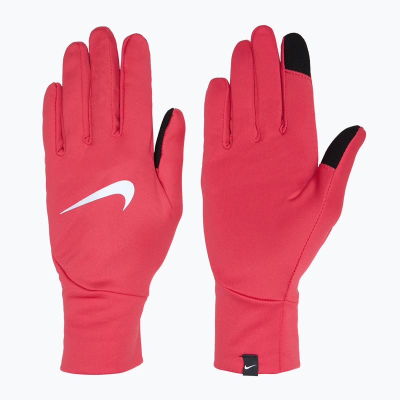 Dámské běžecké rukavice Nike Pacer Lightweight RG aster pink/aster pink/silver