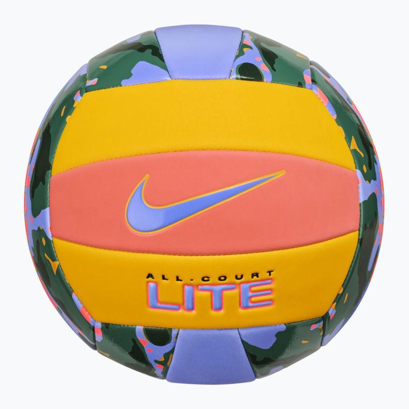 Volejbalový míč Nike All Court Lite Volleyball light wild mango/university gold/royal pulse velikost 5