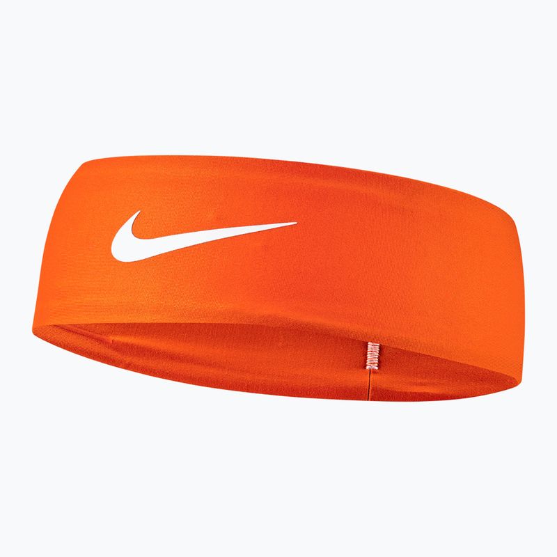 Čelenka  Nike Dri-Fit Fury Classic Headband safety orange/white/white