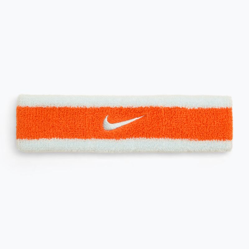 Čelenka  Nike Swoosh Headband glacier blue/safety orange/glacier blue