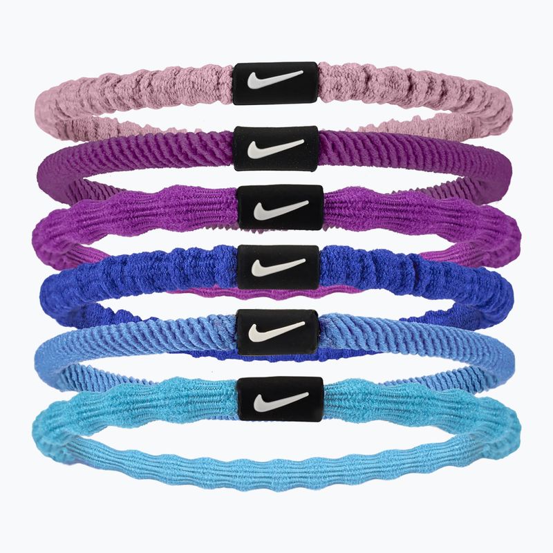 Gumičky do vlasů Nike Flex 6 ks elemental pink/bold berry/white