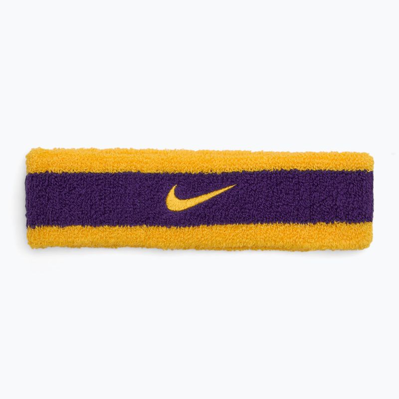 Čelenka  Nike Swoosh Headband university gold/court purple/university gold