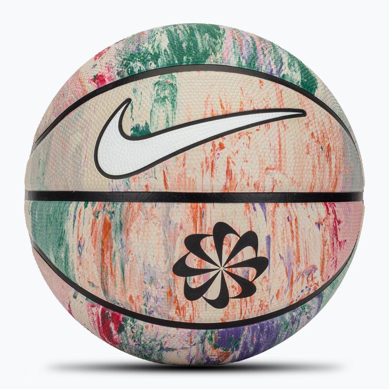Basketbalový míč Nike Everyday Playground 8P Next Nature Deflated multicolor/white/black/white velikost 5