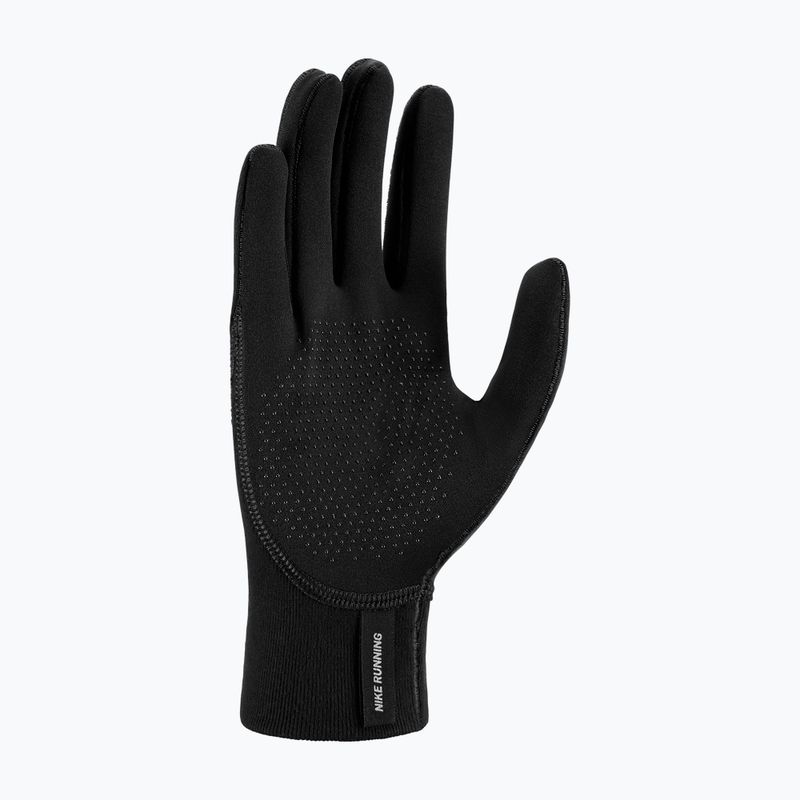 Dámské běžecké rukavice Nike Therma-Fit Pacer Sphere Midweight RG black/black/silver 3