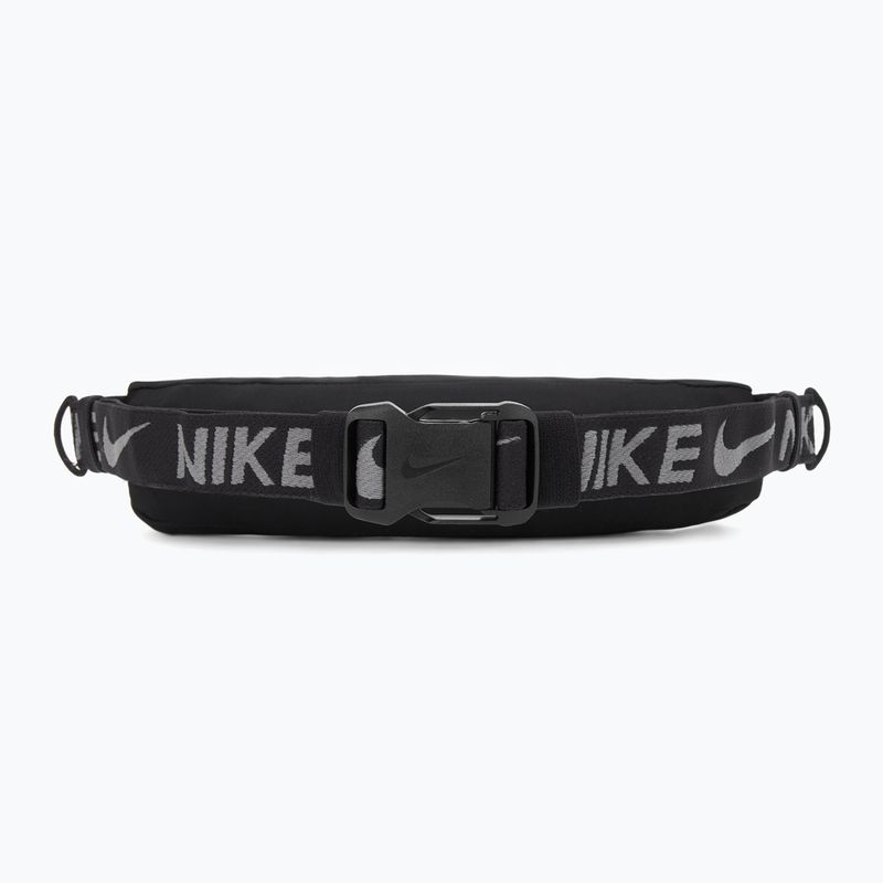 Běžecký pás Nike Slim 4.0 black/black/silver 3