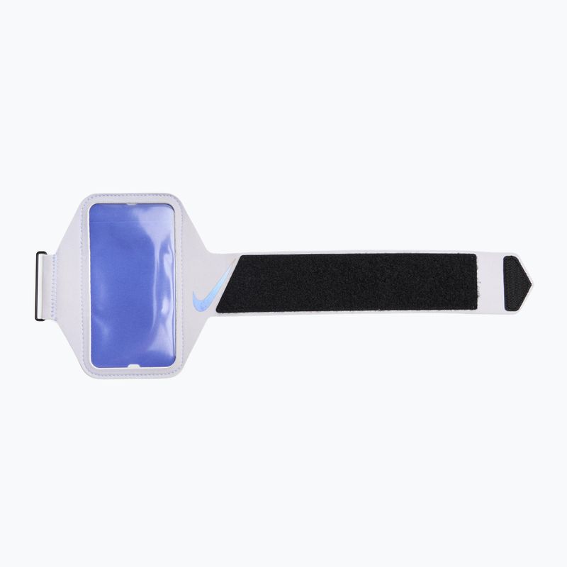 Běžecký opasek na telefon Nike Lean Arm Band Regular ghost/black/comet blue