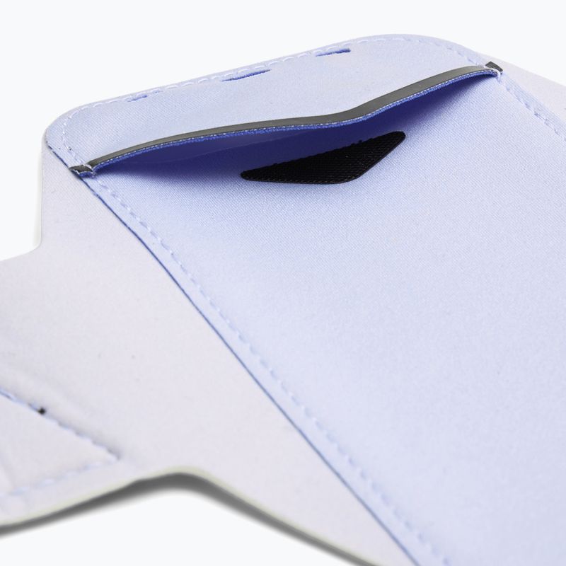 Běžecký opasek na telefon Nike Lean Arm Band Regular ghost/black/comet blue 4