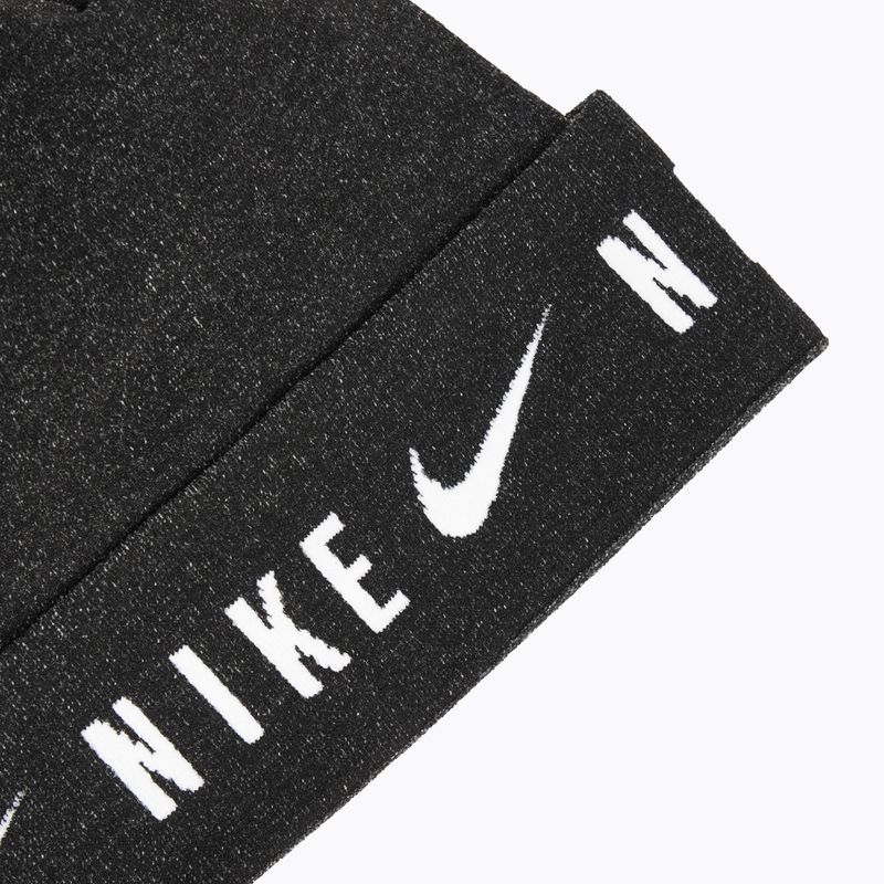 Čepice Nike Dri-Fit Trail Knit Cuffed Beanie black/summit white 3