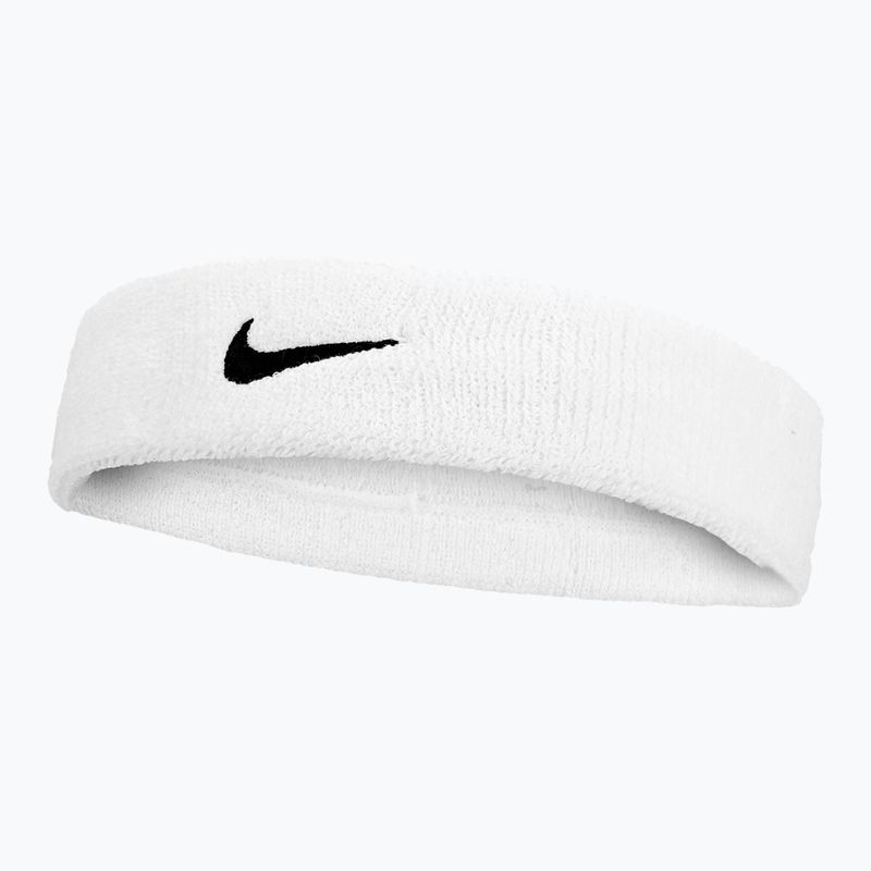 Čelenka Nike Swoosh Classic Headband white/black