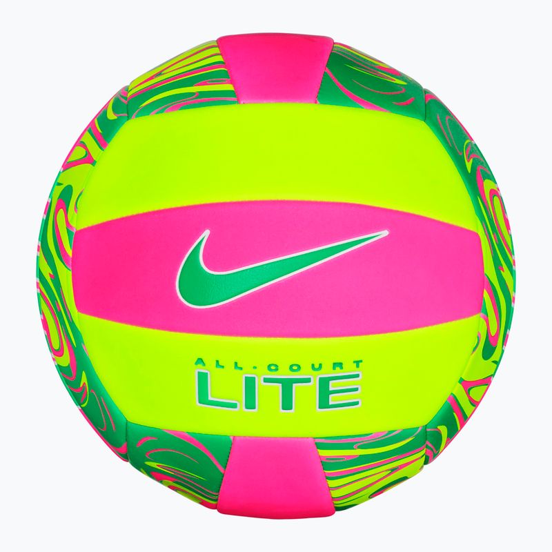 Volejbalový míč Nike All Court Lite Volleyball hyper pink/volt/green shock velikost 5