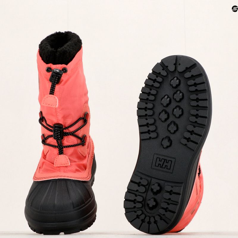 Helly Hansen JK Varanger Zateplené dětské sněhule sunset pink 15