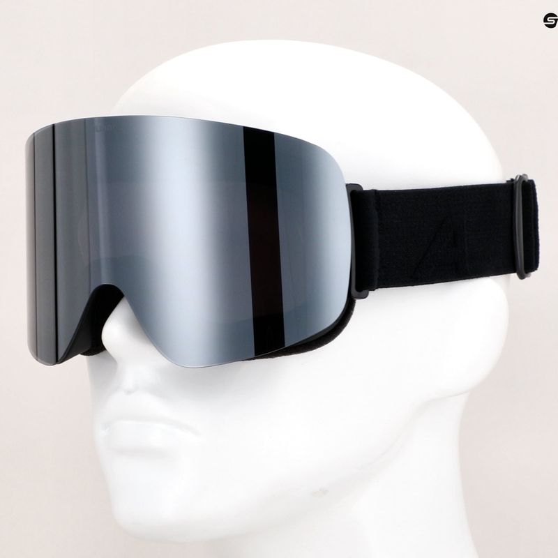 Lyžařské brýle Alpina Penken S3 black matt/black mirror 5
