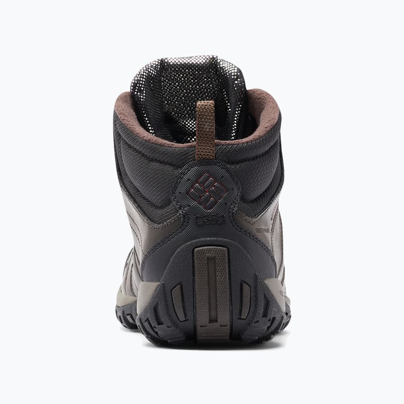 Columbia Woodburn II Chukka WP Omni-Heat pánské trekové boty cordovan/garnet red 15