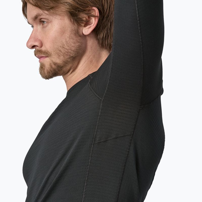 Pánská termoakční mikina Patagonia Cap Termal Weight Crew černá 9