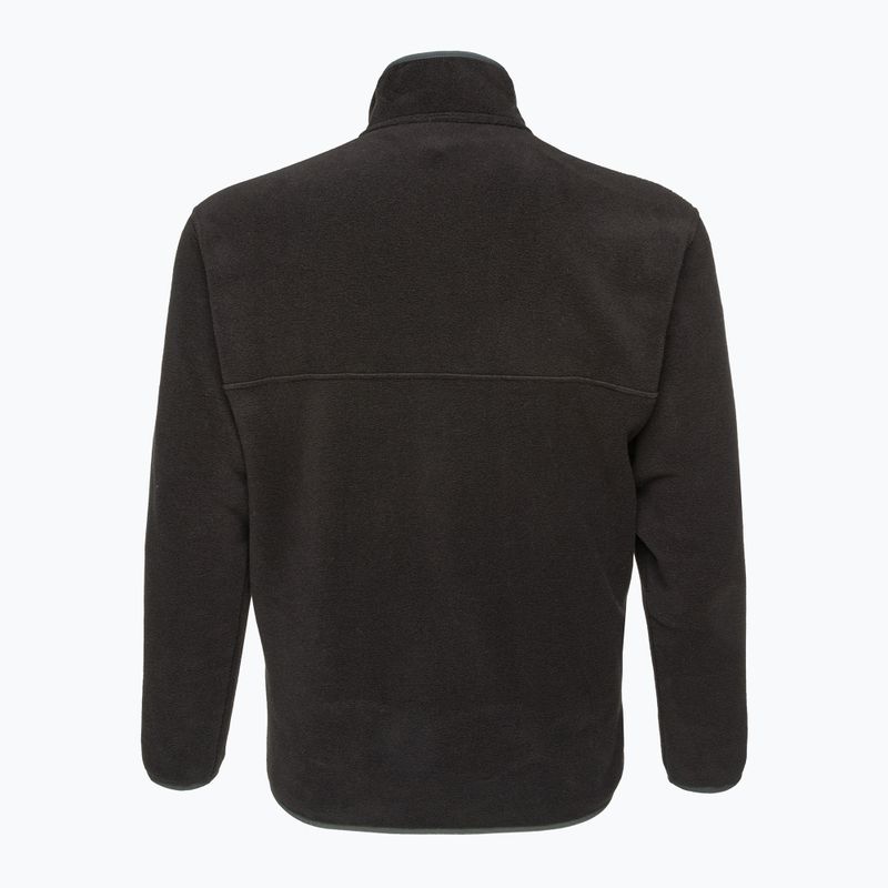 Pánská fleecová mikina Patagonia Synch Snap-T P/O black w/forge grey 4