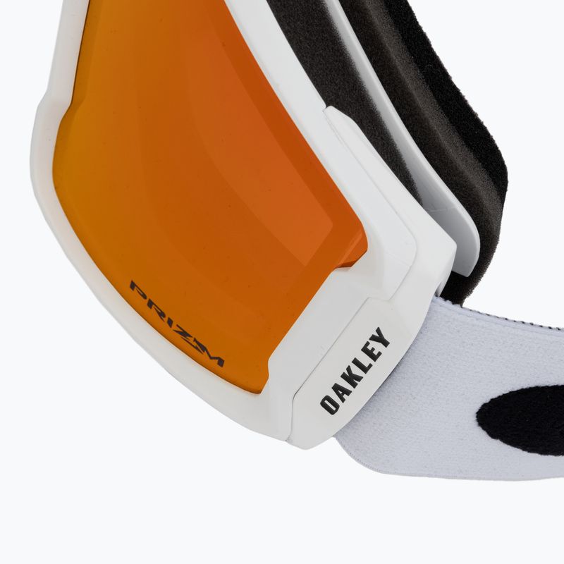 Lyžařské brýle Oakley Line Miner L červené OO7070-13 5