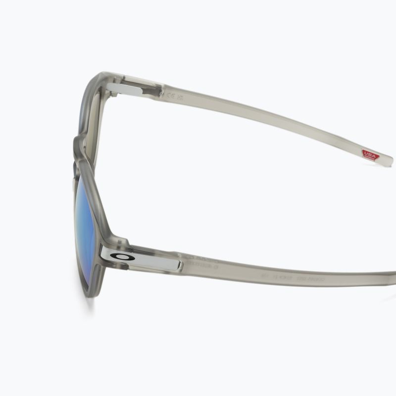 Sluneční brýle Oakley Latch matte grey ink/prizm sapphire polarized 4