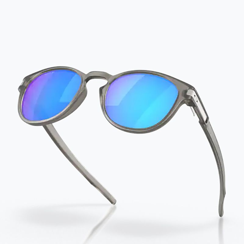 Sluneční brýle Oakley Latch matte grey ink/prizm sapphire polarized 9
