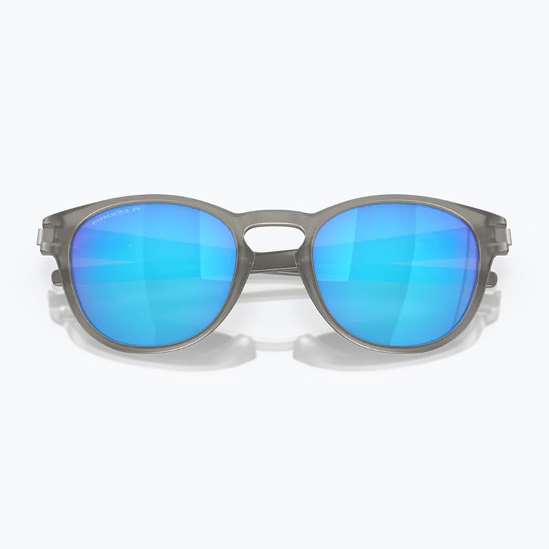 Sluneční brýle Oakley Latch matte grey ink/prizm sapphire polarized 10