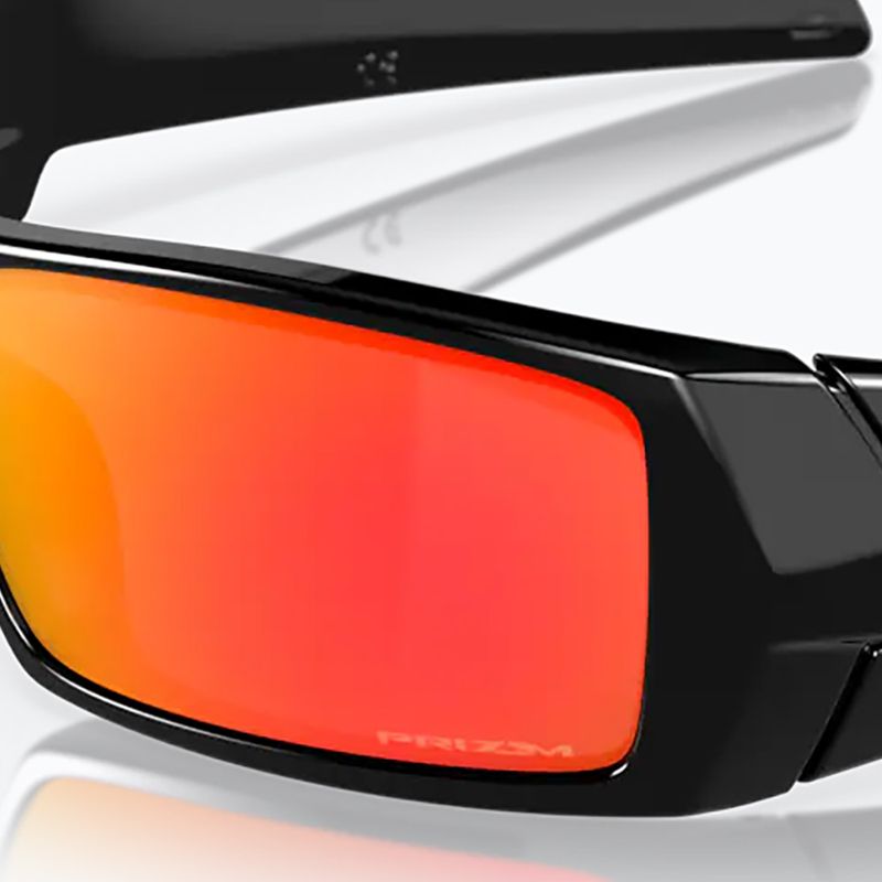 Sluneční brýle Oakley Gascan polished black/prizm ruby 11