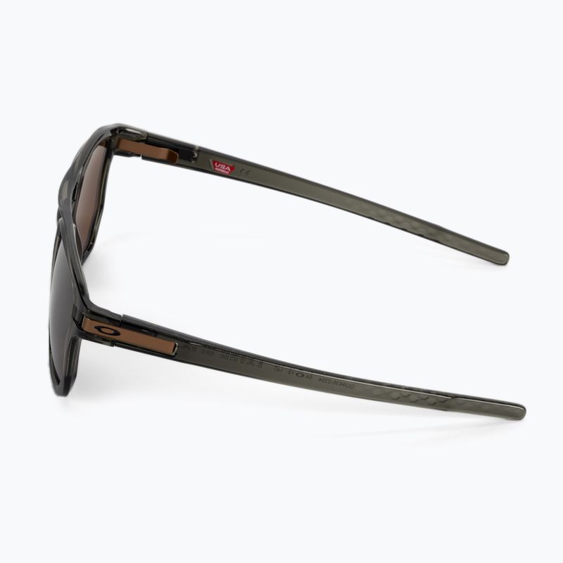 Sluneční brýle Oakley Latch Beta hnědo-zelené 0OO9436 4