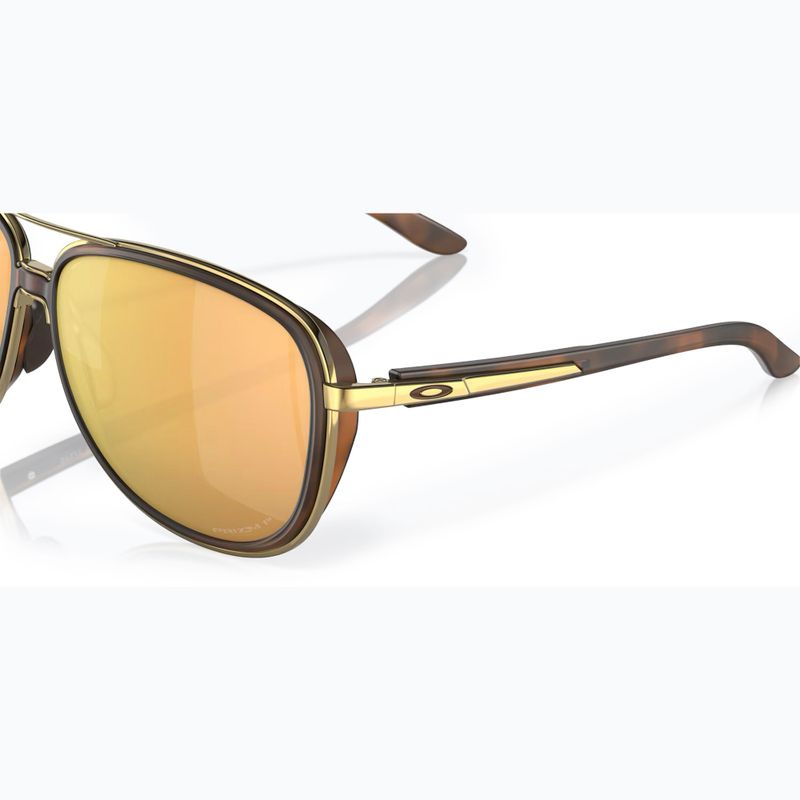 Sluneční brýle  Oakley Split Time brown tortoise gold/prizm rose gold polarized 6