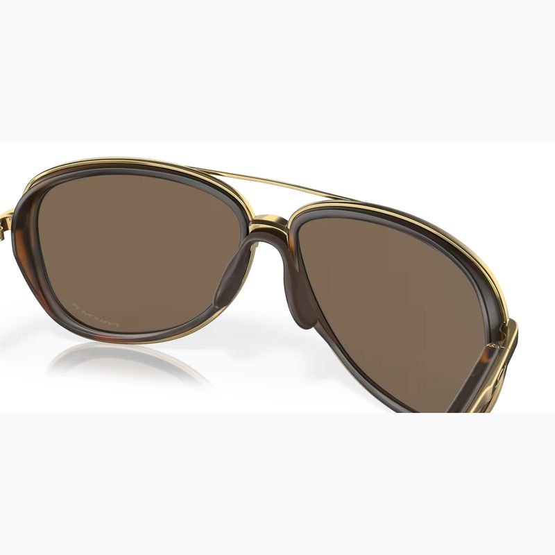 Sluneční brýle  Oakley Split Time brown tortoise gold/prizm rose gold polarized 7