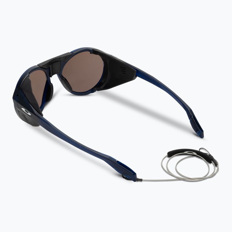 Oakley Clifden matte trans blue/prizm deep water polarizační sluneční brýle 2