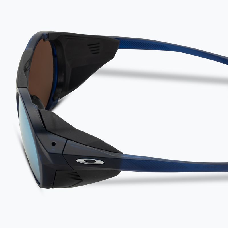 Oakley Clifden matte trans blue/prizm deep water polarizační sluneční brýle 4