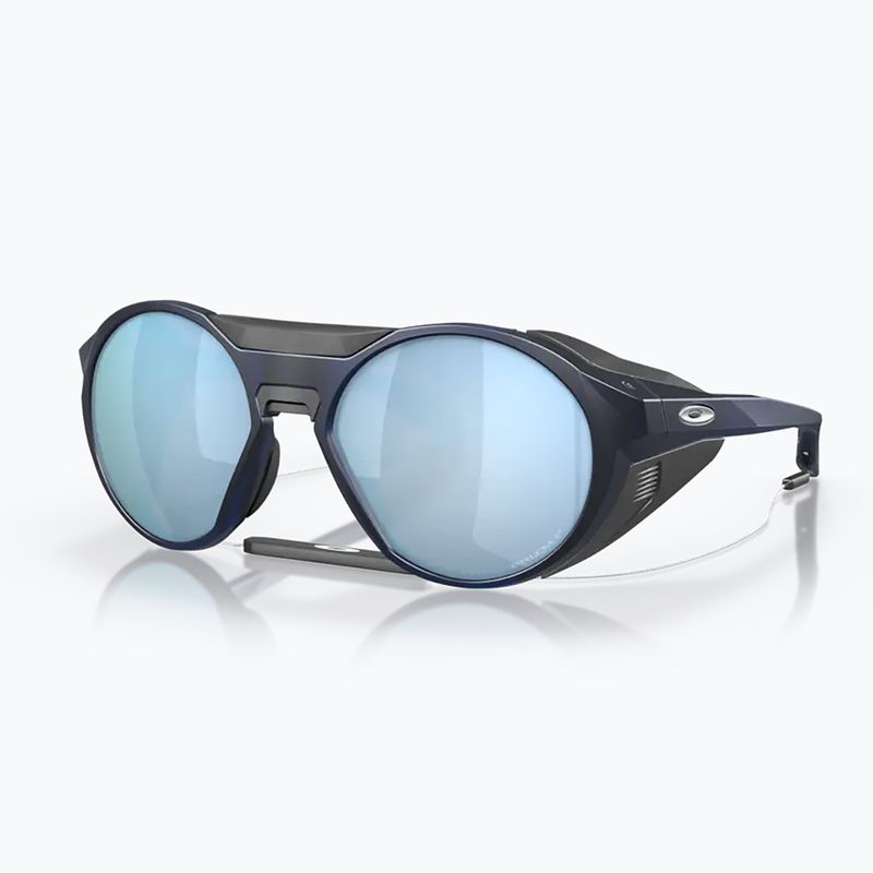 Oakley Clifden matte trans blue/prizm deep water polarizační sluneční brýle 6