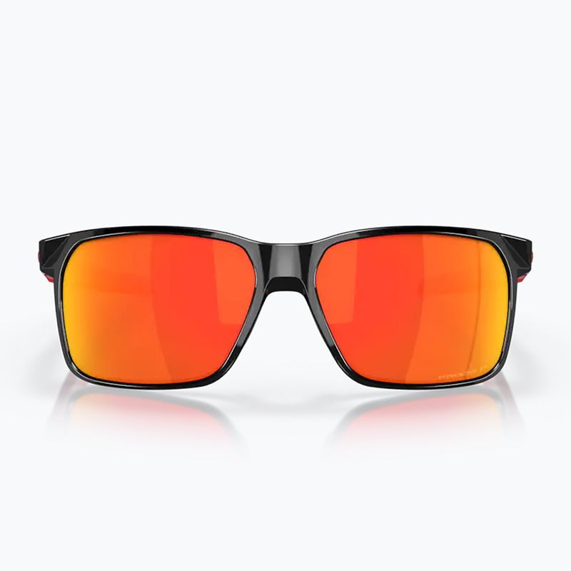Oakley Portal X polished black/prizm ruby polarizační sluneční brýle 7