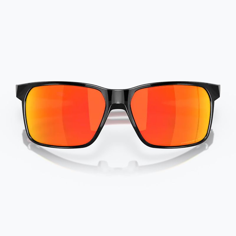 Oakley Portal X polished black/prizm ruby polarizační sluneční brýle 10
