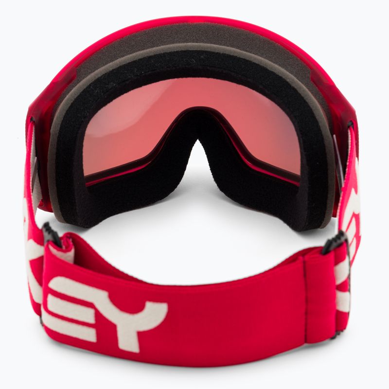 Lyžařské brýle Oakley Flight Tracker červené OO7104-43 3