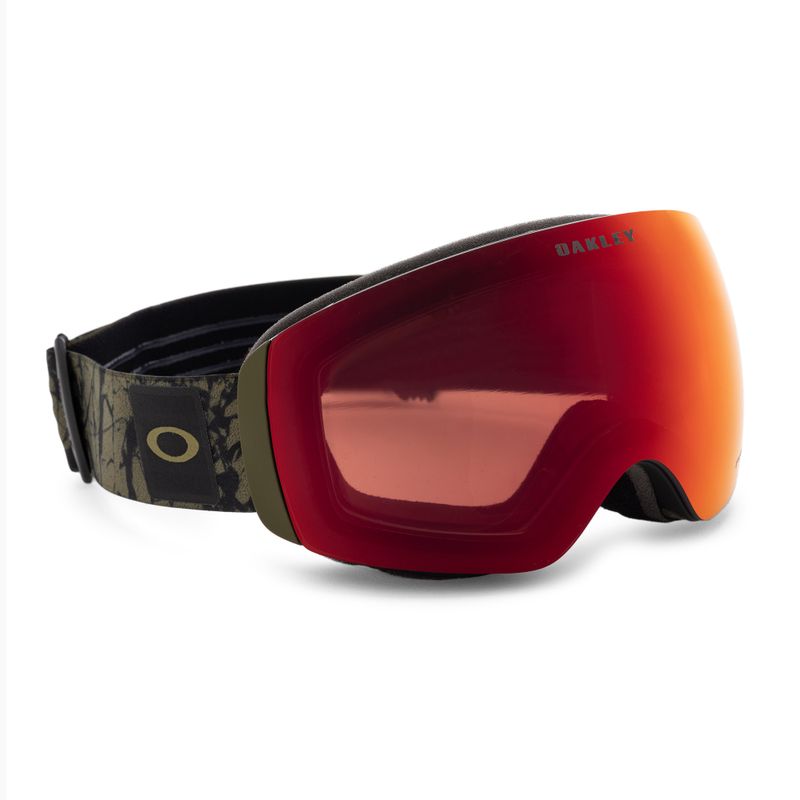 Lyžařské brýle Oakley Flight Deck M červené OO7064-C1