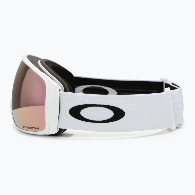 Lyžařské brýle Oakley Flight Tracker L matte white/prizm rose gold iridium 4