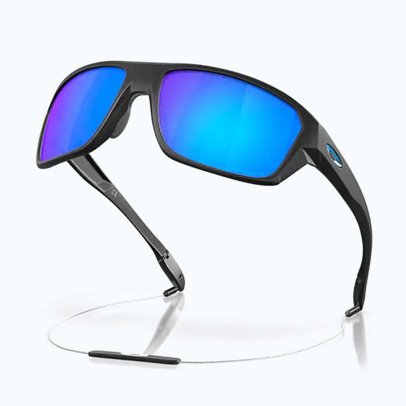 Oakley Split Shot matte black/prizm sapphire polarizační sluneční brýle 11