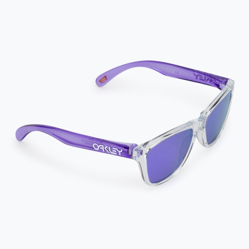Dětské sluneční brýle Oakley Frogskins XXS clear/prizm violet