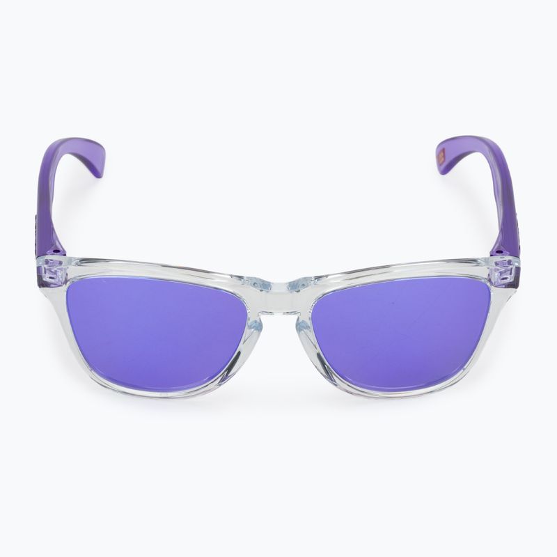 Dětské sluneční brýle Oakley Frogskins XXS clear/prizm violet 3