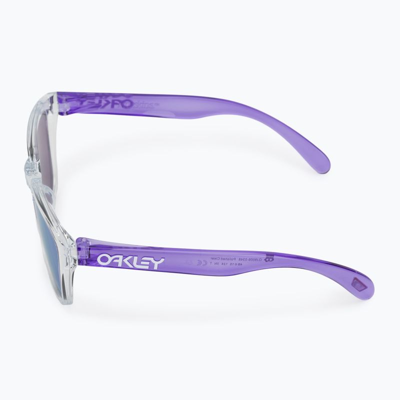 Dětské sluneční brýle Oakley Frogskins XXS clear/prizm violet 4