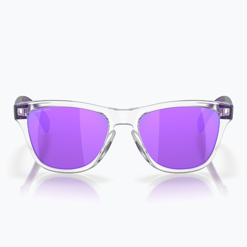 Dětské sluneční brýle Oakley Frogskins XXS clear/prizm violet 2