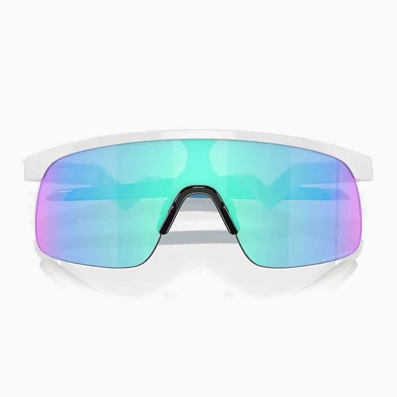 Dětské sluneční brýle Oakley Resistor polished white/prizm sapphire 3