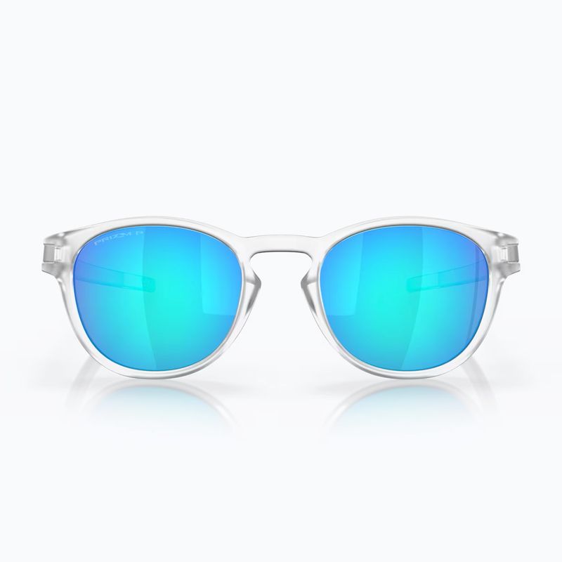 Sluneční brýle  Oakley Latch matte clear/prizm sapphire polarized 2